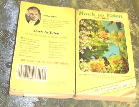 my tattered copy of Back to Eden by Jethro Kloss